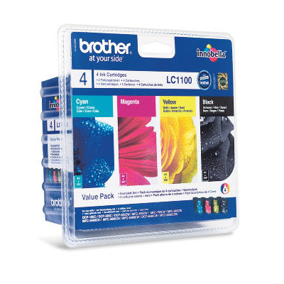 BLÆKPATRON BROTHER LC1100 VALUE PACK