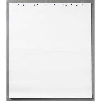 FLIPOVERPAPIR BLANK - B:72 x H:85 CM
