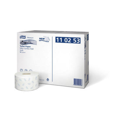 TOILETPAPIR TORK T2 PREMIUM JUMBO MINI