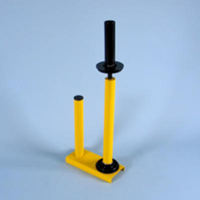 STRÆKFILM HÅND-DISPENSER GUL TIL 45/50 CM. RULLER