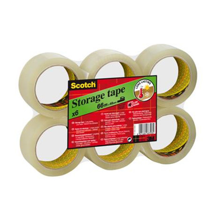 EMBALLAGETAPE 48MM X 66M KLAR 