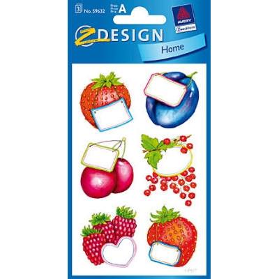 HUSHOLDNINGSETIKET HOM BÆR DESIGNS 3 ARK