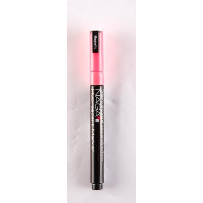 NAGA WHITEBOARDMARKER 10 MM Ø -  FLUORESCERENDE RØD
