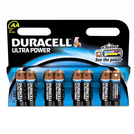 BATTERI ULTRA POWER AA 8PK