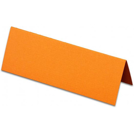 BORDKORT 10X10 ORANGE FV. 21 5STK