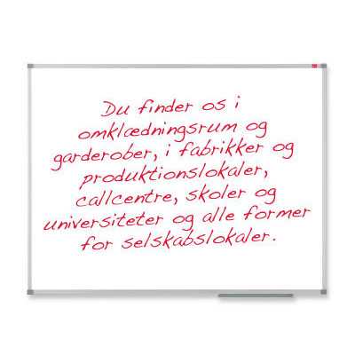 WHITEBOARDTAVLE NOBO CLASSIC 900X600MM