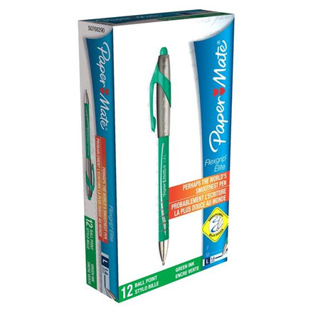 KUGLEPEN PAPERMATE FLEXGRIP ELITE GRØN