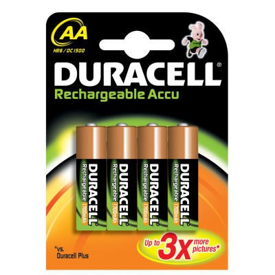 BATTERI DURACELL BASIC AA 1700 MAH 4 STK.