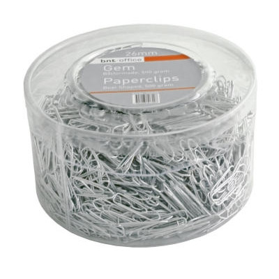 CLIPS BNT FORZINKEDE 26MM 500 GR 1300 STK.