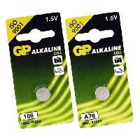 BATTERI GP LR44 KNAPCELLE LR1154 1,5V