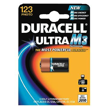 BATTERI DURACELL ULTRA DL123A-B1