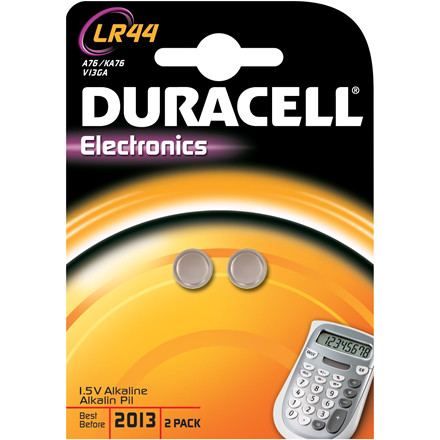 BATTERI DURACELL LR44-B2