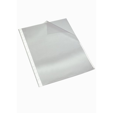 SIGNALLOMMER A4 PP 0,08MM HVID /25 STK