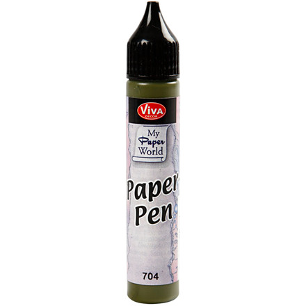 Paper Pen, mos grøn, 25 ml