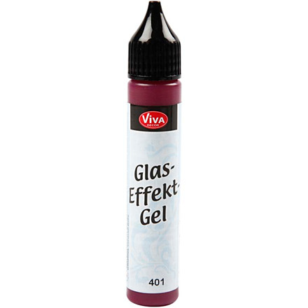 Glass Effect, crimson, 25 ml