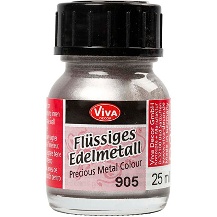 Precious Metal Colour, silver red, 25 ml