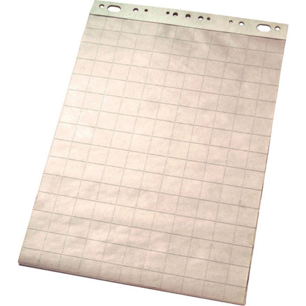 FLIPOVERPAPIR 55 X 75 MULTI MED 5 x 5 CM TERN 