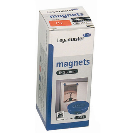 MAGNET LEGAMASTER 35MM GRØN /10STK