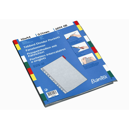 FANELOMME A4 10-DELT, 0,11MM