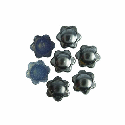 Hot-Fix, 8 mm, Blomst, 45 stk.