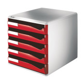 LEITZ SKUFFEKABINET MED 5 SKUFFER