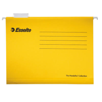 HÆNGEMAPPER FOLIO PENDAFLEX PLUS GUL /25