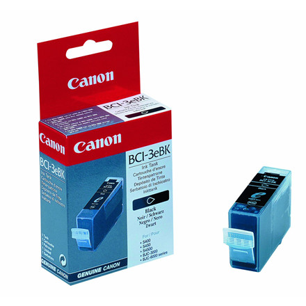 BLÆK CANON BCI-3EBK SORT