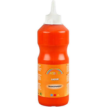 A-Color lasurmaling, orange, 06 - transparent, 500 ml