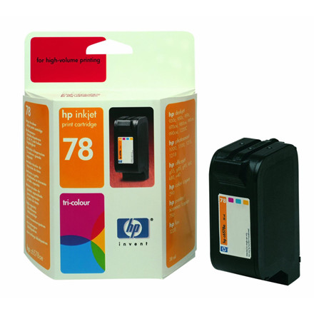 BLÆK HP C6578A (NO.78) FARVE STOR
