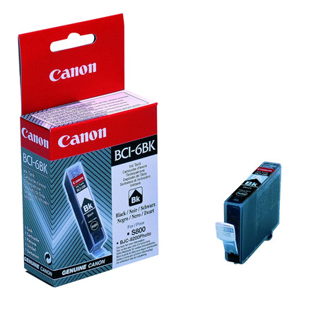 BLÆK CANON BCI-6BK SORT