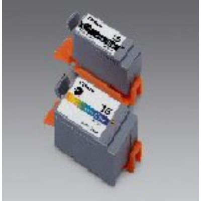 BLÆK CANON BCI-15CL FARVET I 70, 2 PK.