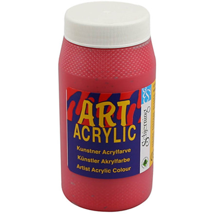 Art Acrylic, kadmium mørk rød, 500 ml