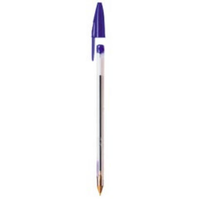 KUGLEPEN BIC CRYSTAL MEDIUM BLÅ