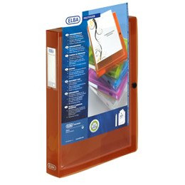 DOKUMENTBOX A4 TRANSPARENCE 994034-22 - ORANGE
