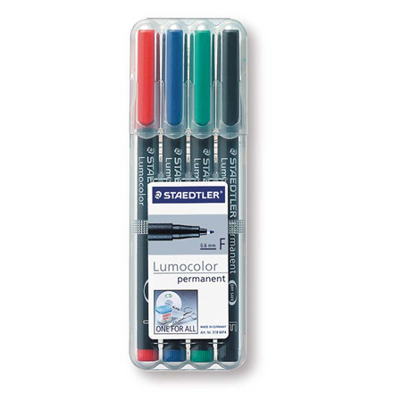 OH MARKER LUMOCOLOR FINE 0,6MM ETUI