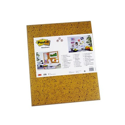 POST IT OPSLAGSTAVLE 558F BRUN MED RAMME