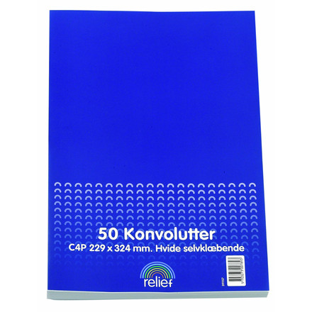 RELIEF KONVOLUT C4P UDEN RUDE /50 OG 500 STK