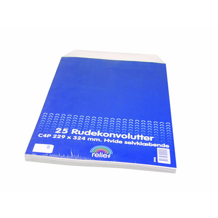 RELIEF KONVOLUT C4P MED RUDE /25 OG 500 STK 