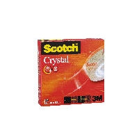 TAPE SCOTCH 600 CRYSTAL 12MM X 33M /24