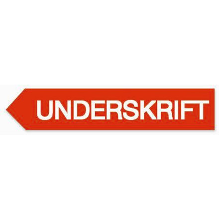 ETIKET PIL ”UNDERSKRIFT” 1000 STK AVERY 43-422 