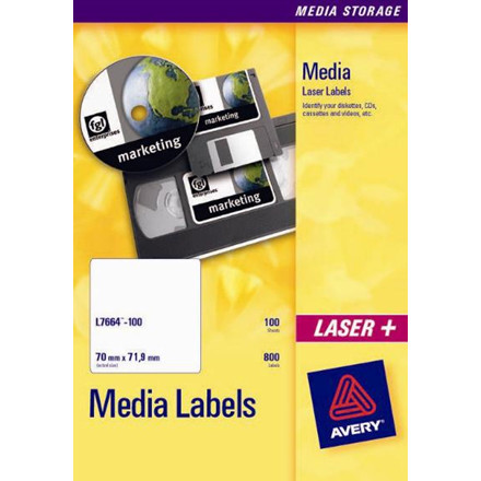 35 MM DIAS ETIKET AVERY L7656-25 2100 STK 