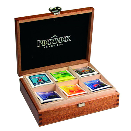 TEÆSKE TRÆ PICKWICK INCL 6X10 BREVE