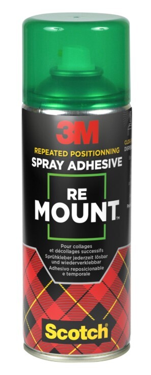 3M Scotch Re Mount Sprayglue, 400ml