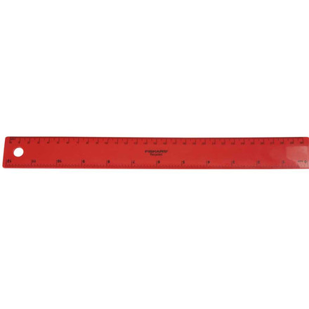 Lineal - genbrug, 30 cm, 1 stk.