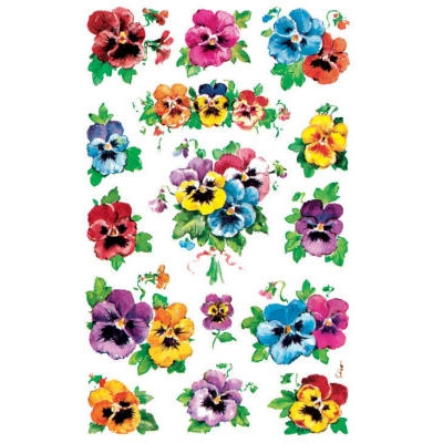 STICKERS BLOMSTER STEDMODER /3 ARK