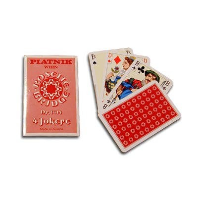 SPILLEKORT PIATNIK ROSETTE 1414 56 B