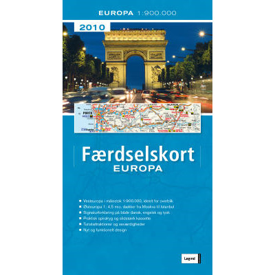 LEGIND: FÆRDSELSKORT EUROPA 2010