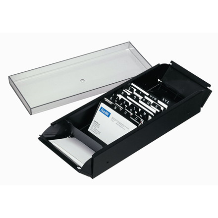 VISITKORTKARTOTEK T/600 KORT - MED A-Z REGISTER