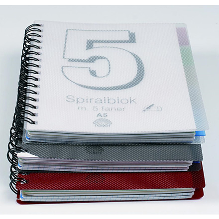 RELIEF NOTEBOOK A5 5 FANER