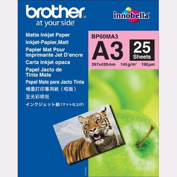 Brother Mat ink-jet paper A3 (25 ark)